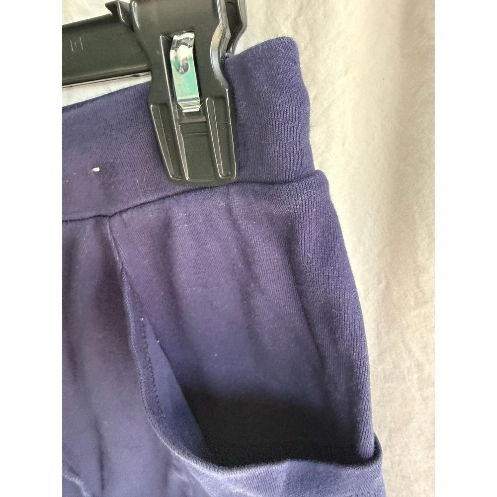 Jones New York Signature Navy Blue Knit Mini‎ Skirt with Pockets Small